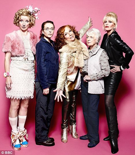 AbFabNewCastPhotoBBC