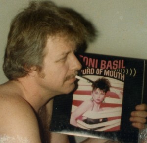My Dad with Toni Basil in the 80s