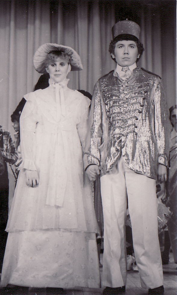 Mr. Strangeways and his "Marian" (her real name was Holly and she was a very sweet girl). Photo Credit: The Strangeways Collection