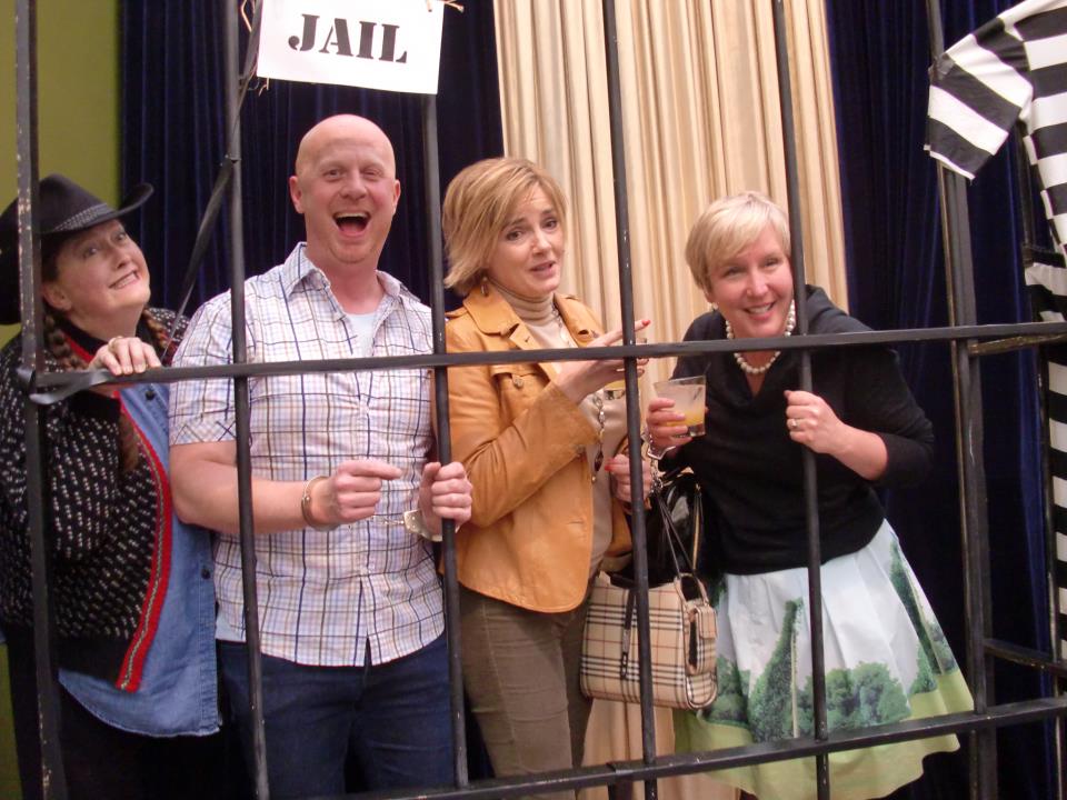 Some jailbirds from last year's "The Big Bail Out" benefiting Rise n' Shine. Photo courtesy of James Knapp.