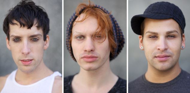 Alaska, Jinkx and Roxxy (really, Justin, Jerick and Michael since they're in boy form) the Final 3 of RuPaul's Drag Race Season 5. Photo: Aaron Young