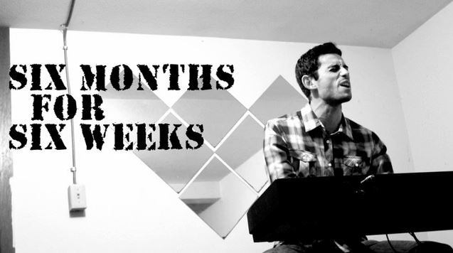 Singer/songwriter John Coons and filmmaker Alex Berry team up for a web series, "Six Months for Six Weeks". 