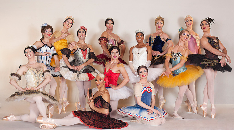 Les Ballets Trockadero de Monte Carlo, the all male ballet company is heading to Meany Hall, May 16-18