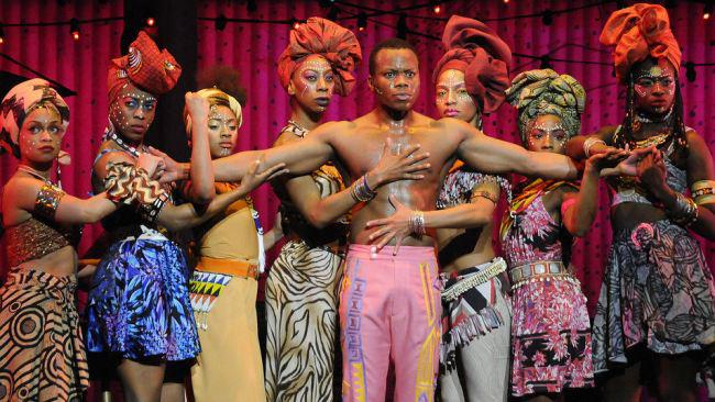 The Tony Award winning musical "Fela!" examines the life of the African pop superstar/human rights activist Fela Kuti and it's coming to Seattle's Paramount Theatre next week. Photo: Jerome Dorn