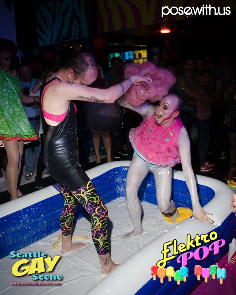 The wigs went FLYIN' at the rebirth of ElektroPOP! at Fred Wildlife Refuge. Photo: Ryan Georgi/Pose.With Us for SGS
