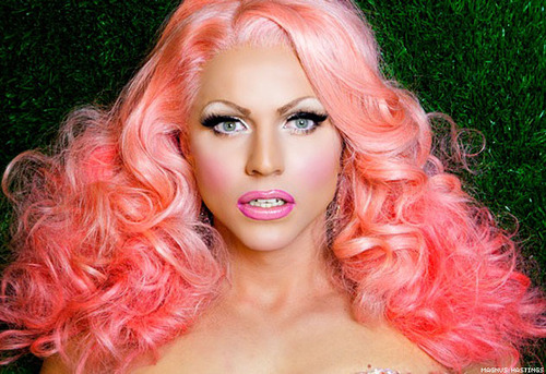 The lurvely Ozzie known as Courtney Act...