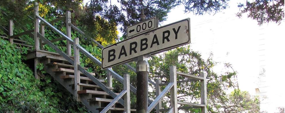 Hardcore fans of Armistead Maupin's TALES OF THE CITY series have made the pilgrimage to San Francisco and located the REAL Barbary Lane...aka Maconray Lane.  And, it gave us goosebumps.