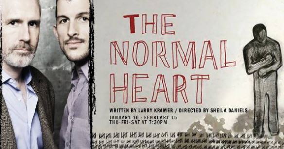 Greg Lyle-Newton and Andrew Russell star in THE NORMAL HEART now through February 15 at the Erickson. 