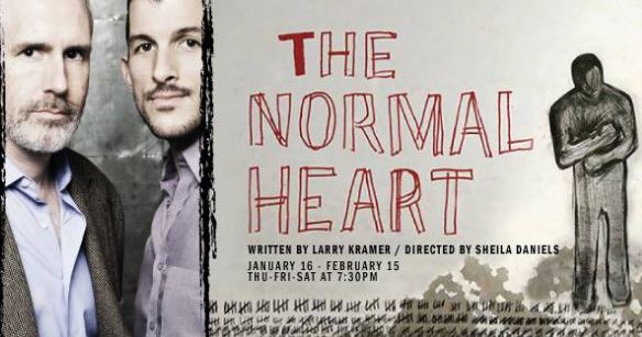 Greg Lyle-Newton and Andrew Russell star in THE NORMAL HEART now through February 15 at the Erickson.