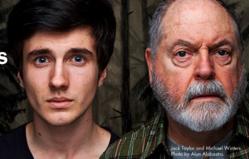 Jack Taylor and Michael Winters star in the world premiere of Seattle Rep's A GREAT WILDERNESS. Photo: Alan Alabastro