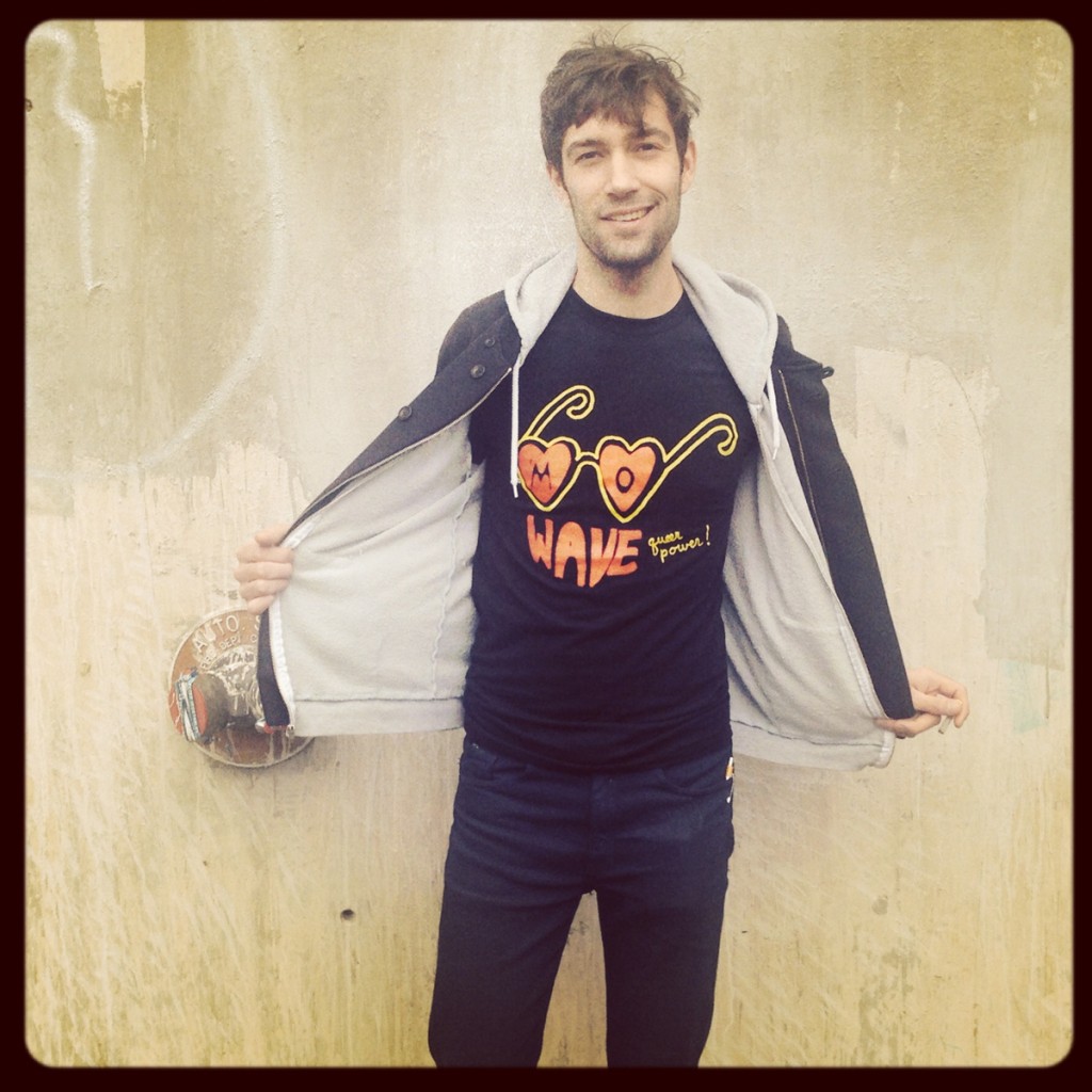 The shirt is adorable! The model is adorable! The event is 'mo adorable!