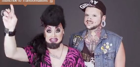 James St. James and our very own Ursula Major in this week's TRANSFORMATIONS!