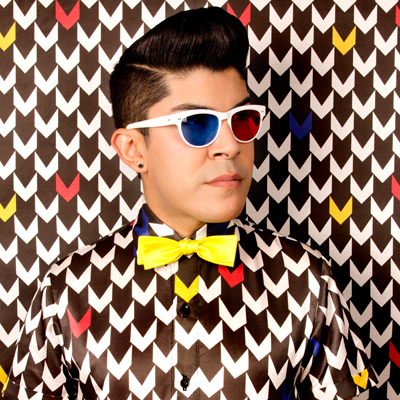 Adorable Mondo Guerrera is a celebrity spokesperson for Dining Out For Life which happens Thursday, April 24, 2014.