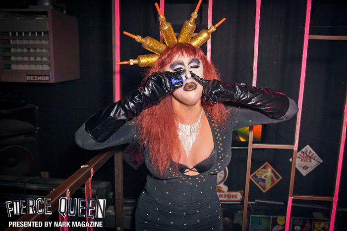 THIS happened at the LAST Fierce Queen... Photo: Rachel Robinson for Nark Magazine