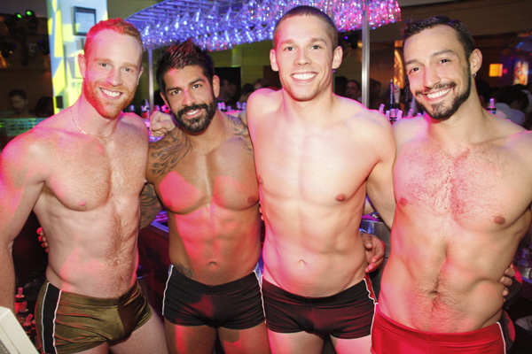 These are NOT the bartenders up for auction at Purr's 7th Annual Bartender Auction...but, similar will be auctioned off to the highest bidder in the popular fundraiser.
