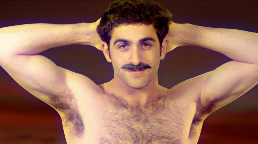 Jonathan Crimeni and his award worthy armpits star in Wes Hurley's soapy spoof, CAPITOL HILL.