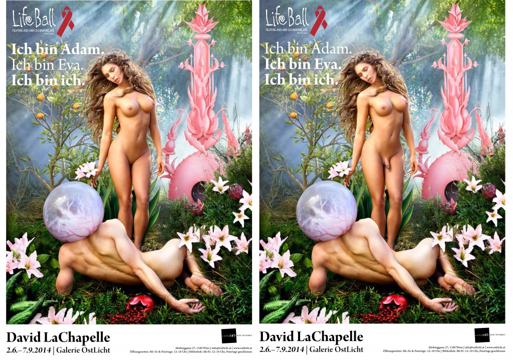 David LaChapelle, Once in the Garden (1 & 2), 2014 © David LaChapelle 