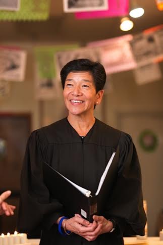 Mary Yu was sworn in as the first out LGBTQ, first Latina, and first Asian-American justice of the Washington State Supreme Court earlier this month. She will be honored as a special guest of this year's Seattle Pride Parade on Sunday, June 29, 2014. 