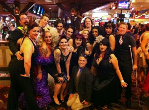 Miss Kitty Baby and the gang at the  2014 Burlesque Hall of Fame Weekend