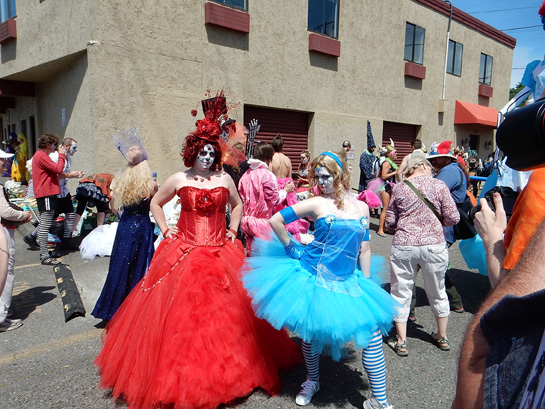 Another "safe photo from Fremont Solstice Parade, June 21, 2014! Photo: Earle Dutton
