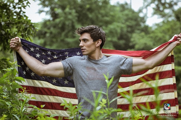 Steve Grand: the Out C/W star is proud to be a 'murrican!! And, to be performing at Seattle PrideFest 2014 this Sunday, June 29.