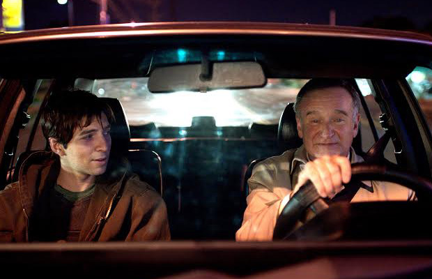 Roberto Aguire and Robin Williams star in the indy drama, "Boulevard" one of the actor's final films and his final starring dramatic performance.