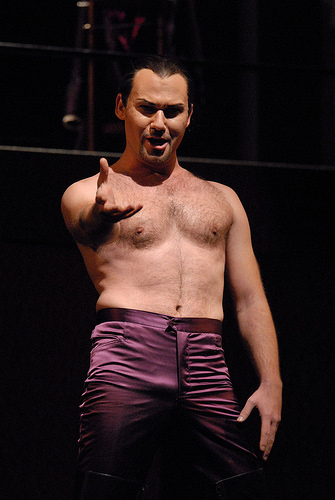 Mariusz Kwiecien as Don Giovanni, 2007 (Bill Mohn, photo)