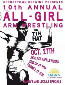 All-Girl Arm Wrestling Event