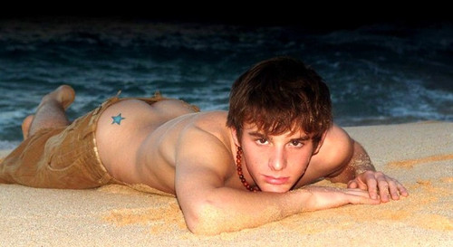 Sean Paul Lockhart aka porn stud Brent Corrigan stars in tonight's SLGFF screening of the erotic thriller, "The Dark Place". Sadly, his rosy pink "friend" does not appear...