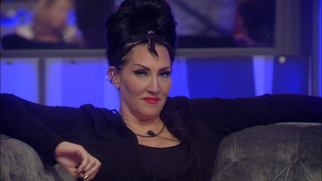 Visage eyeing down her opponents on Celebrity Big Brother UK.
